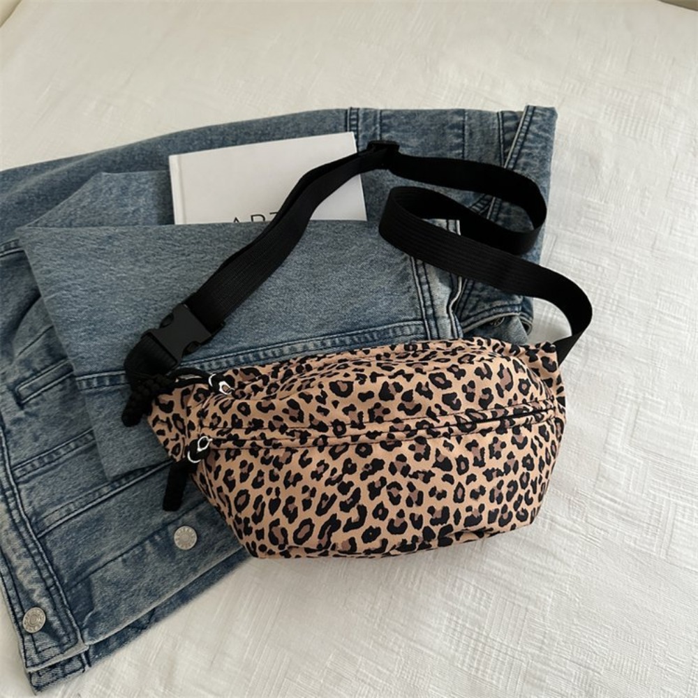 Women's Fashion Waist Pack Belt Bag Trendy Nylon Fanny Pack for Travel, Hiking and Outdoor Activities - Hands-Free Cell Phone Storage, Crossbody 
