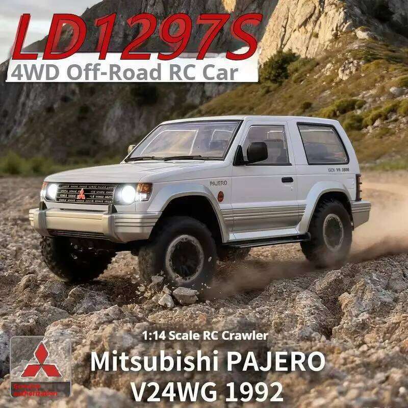 Landa New LD1297S Pajero Bulk Version KIT Remote Control Car Off-Road 4WD for Boys Complete Ready-to-Run RTR Vehicle C260305