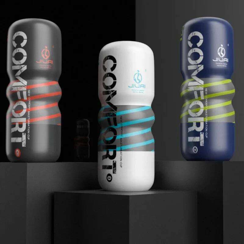 NIGF Vaginal masturbation thrilling simulation of vaginal oral anus airplane cup sucking sex toys male adult products W260305