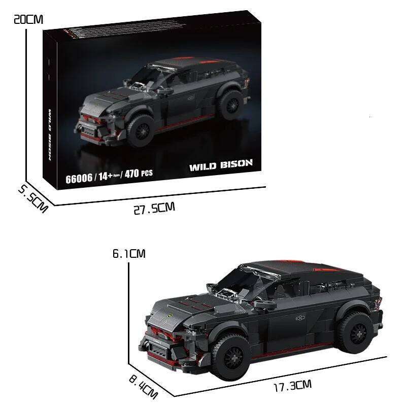 470PCS City Racing Building Blocks Champion Sports Car Vehicle Model Bricks Adult Collection Display Kids DIY Toys Gifts Z260305