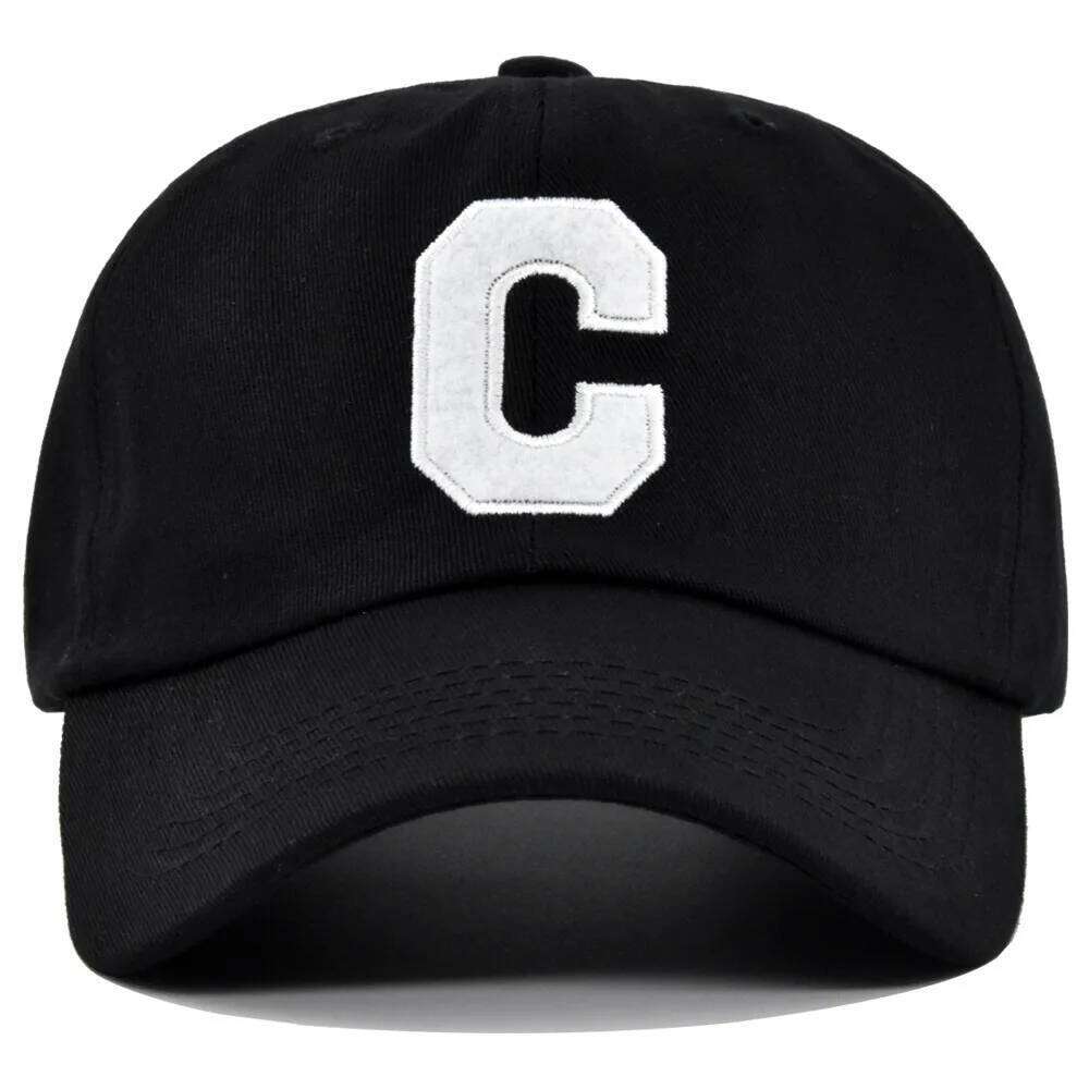 Fashion Baseball Unisex C Letter Summer Sun Hat Women 100% Cotton Visor Hats Men Embroidered Bone Snapback Cap gorras Y260304