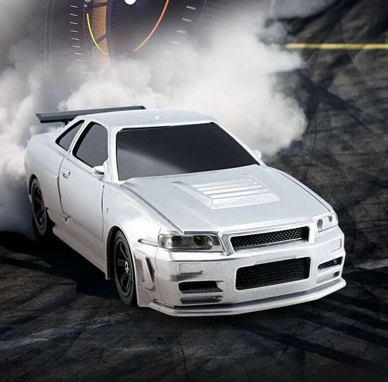 US Stock Gyro 1/43 RC Drifting Car Racing RTR 4WD High Speed Radio Control Model 2.4G Drift Race Cars Vehicle Toys Boys Gifts C260305