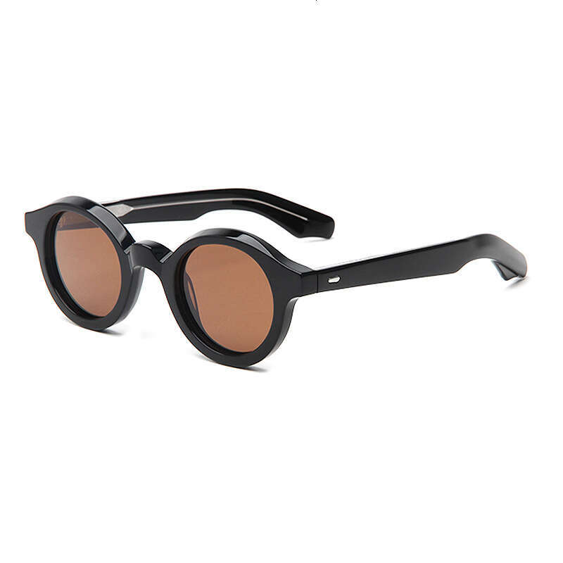 Cross Border Foreign Trade Retro Round-Frame High End Fashion Sunglasses The Same Style As Popular Among European And American Influencers Trendy High
