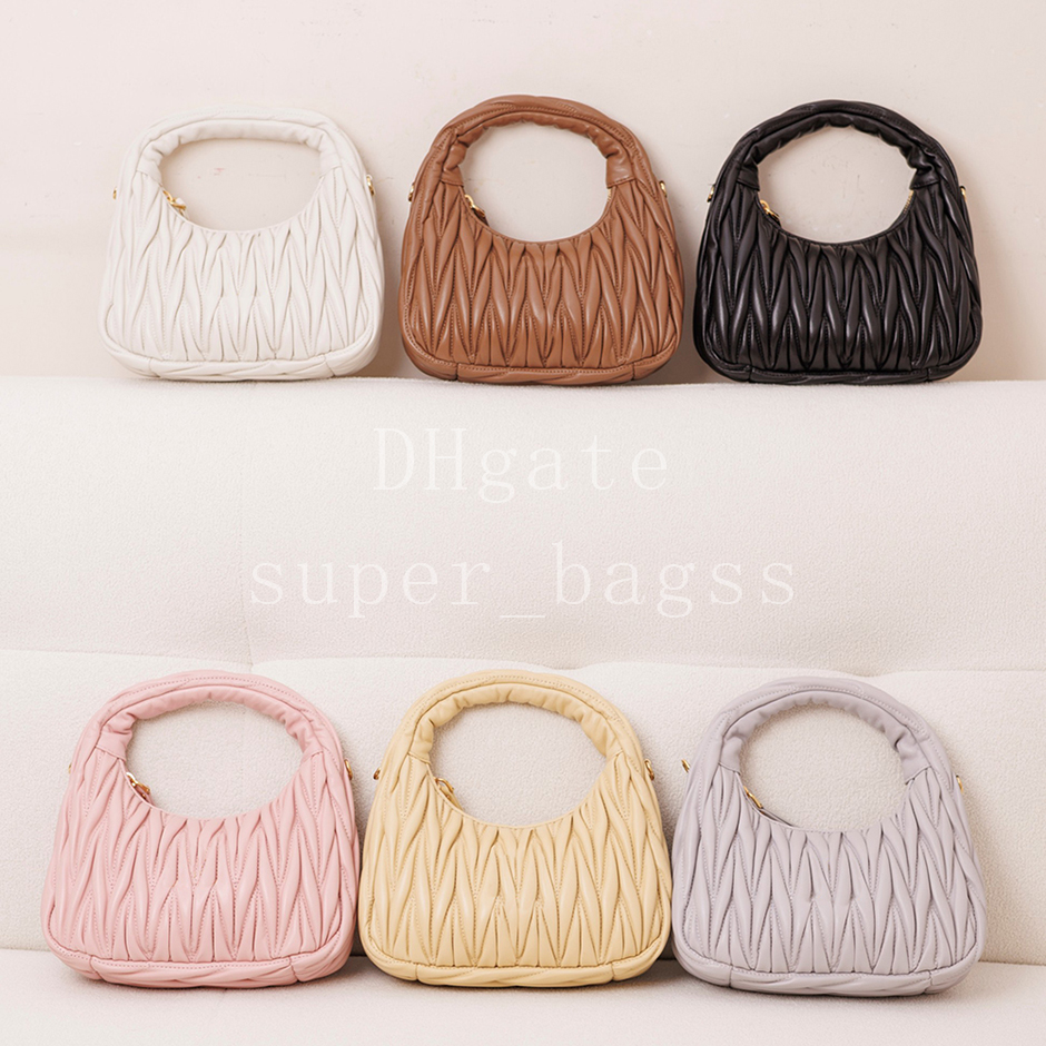 Wander nappa leather hobo bag Luxury Desianer Bag Small handbag 20CM Mirror Quality shoulder bag Lambskin crossbody Bag with Gift Box MM5BC125A