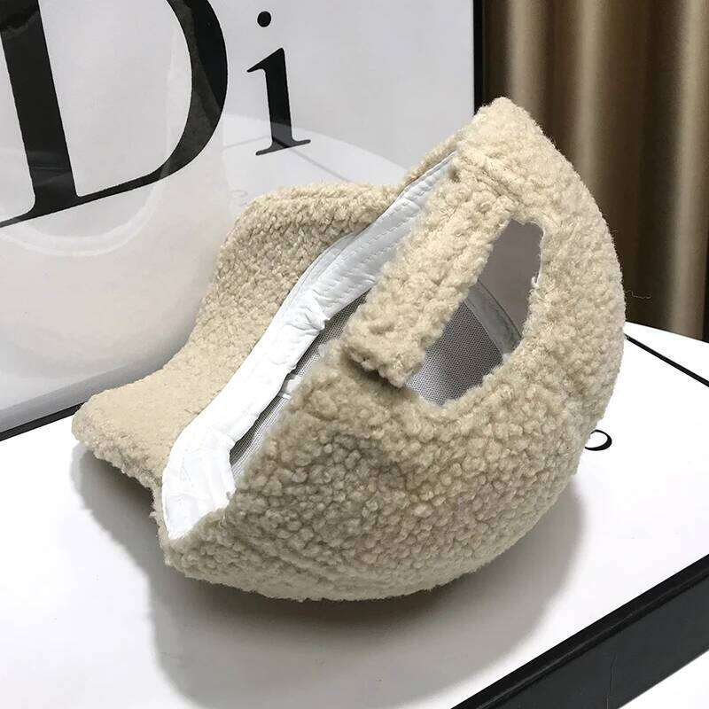Winter Hats For Women Caps Plush Thickened Warm Baseball Cap Female Casual Solid Color Fashion Design Outdoor Y260304