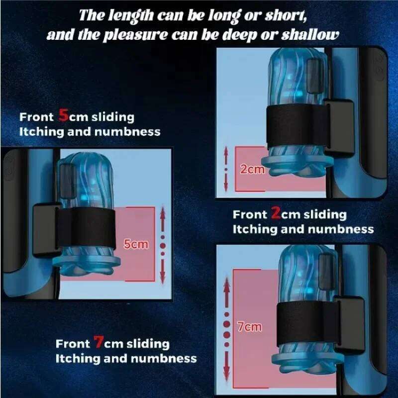 Automatic Telescopic Sucking Vibration Retractable Electric Adult Toy Male Masturbator Sex Toys for Men W260305