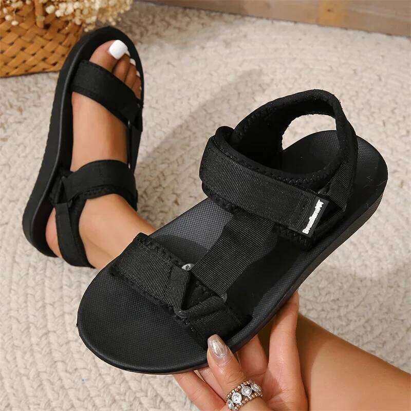 Summer New Wear-resistant, Comfortable, Fashionable and Casual for Women To Wear Thick-soled Beach Sandals