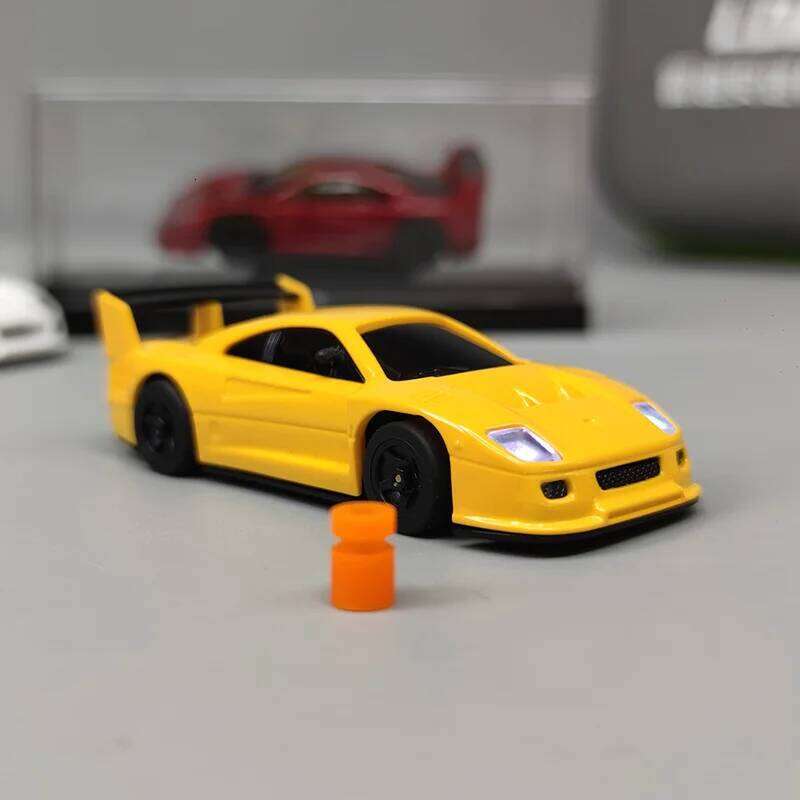 LDARC S100 Professional 1:64 Scale RC Drift Mosquito Car Rear-Wheel Drive Full-Scale Steering Static Model Grade Appearance Toy C260305