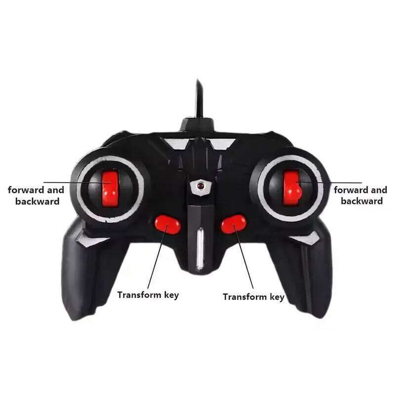 Electric Car 2 In 1 Transformation Sports Vehicle Model Robots Boys Toys Remote Cool RC Deformation Cars Kid Toy Gifts C260305