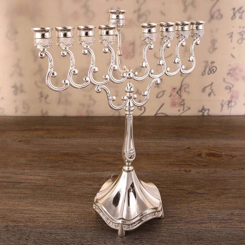 Metal Candlestick for Main Table Holiday Decoration Hotel Props - Rustic Wedding Centerpieces XJ260305