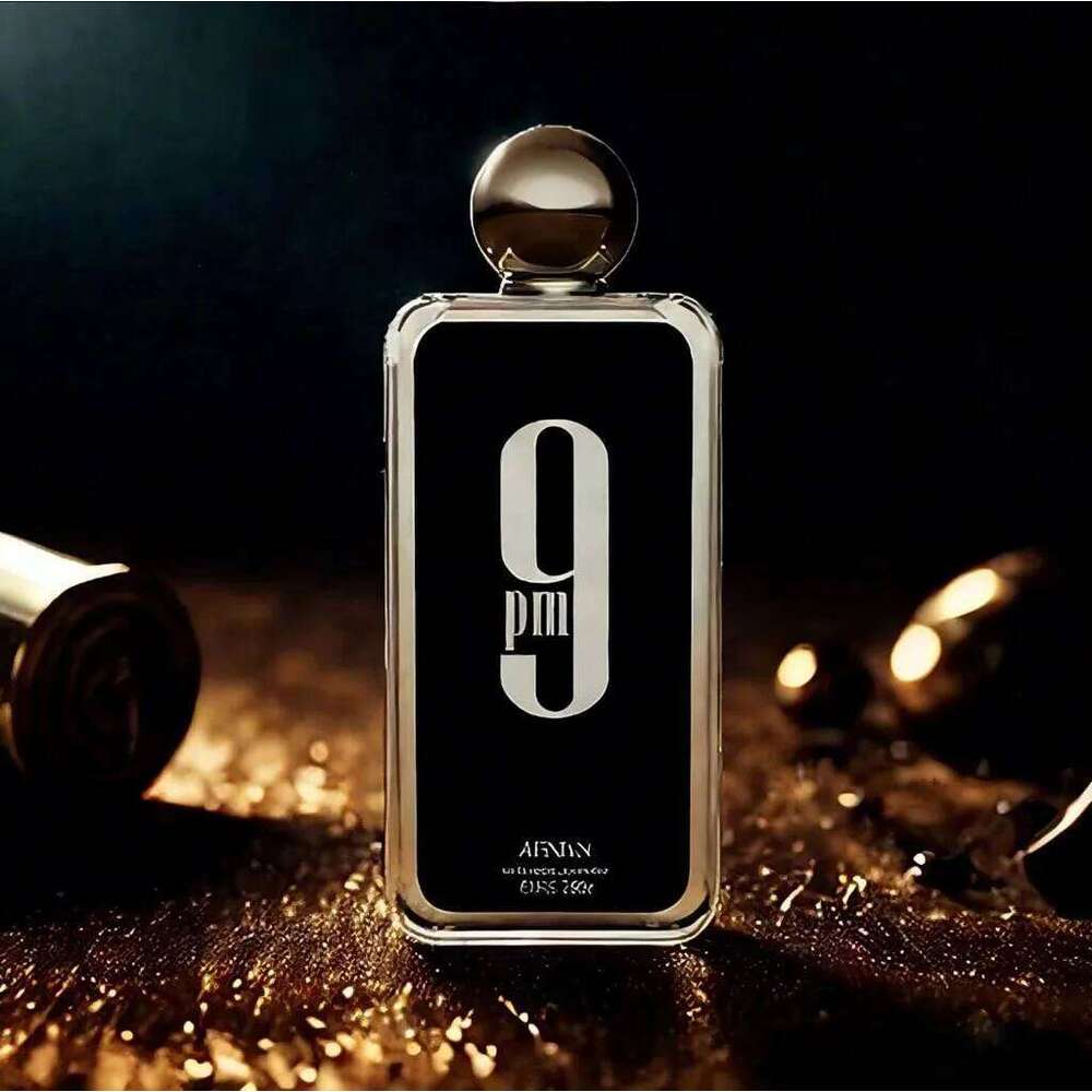 9pm EDP - 100ML 3.4Oz By For Men- Long Lasting Men's Fragrance Vanilla Scented Perfume Floral Bergamot 26H0306