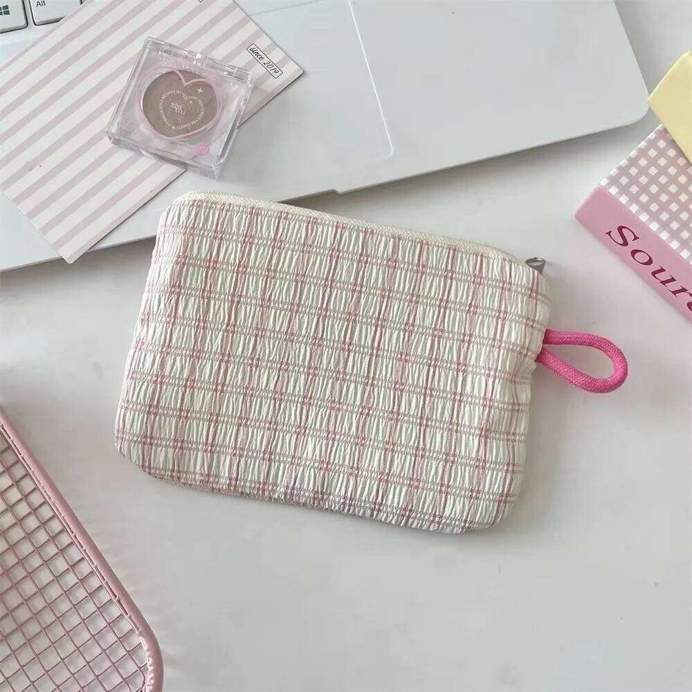 Cute Small Fresh Cotton Travel Purse Coin Pouch Card Bag Women Girls C260304