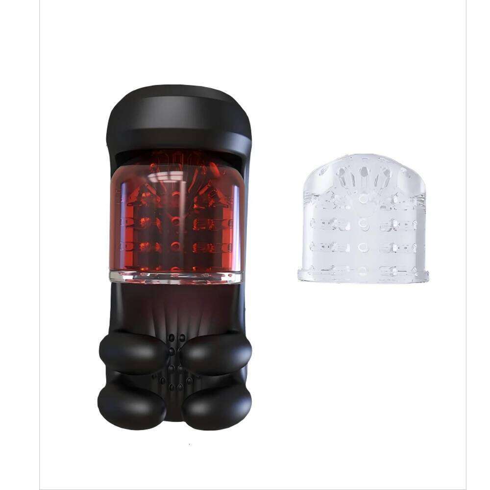 Training Masturbator Cup for Men Penis Ring Ejaculation Glans Massage Delay Endurance Trainning Male Sex Toys W260305