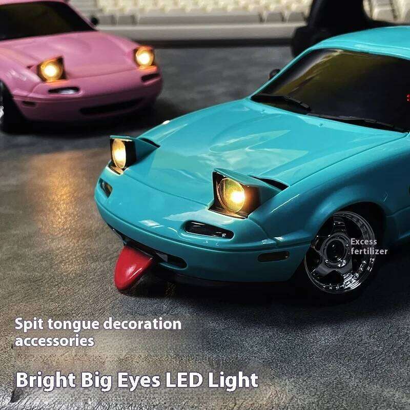 2024 New LD1804 Mazda Mx5 Premium Version Drift Rc Cars With A Gyroscope Rear-Wheel Drive Toy Car Birthday Toys For Kid C260305