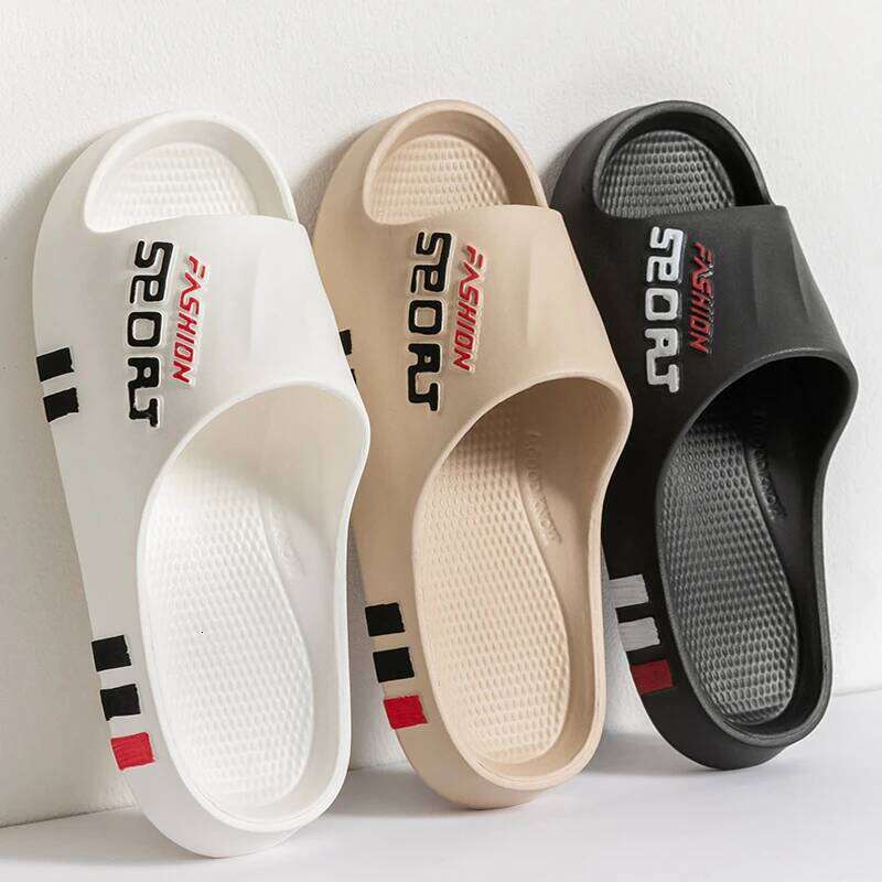 Fashion Massage Indoor Outdoor Sandals Beach Flip Flop Thick Sole Women Slides Summer Non-Slip Men Shower Slippers