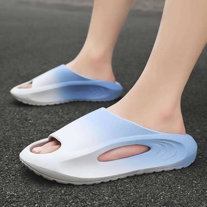 LItfun New Fashion Women's EVA Sole Casual House Slippers Indoor Bathroom Female Sandals Men Comfy Outdoor Beach Shoes