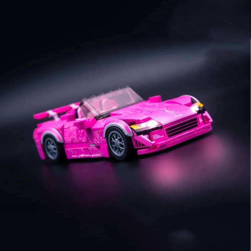 passion series 365PCS MOC DIY supercar Suki's S2000 Building Blocks sports car Assembly model toy brick Children's birthday gift Z260306