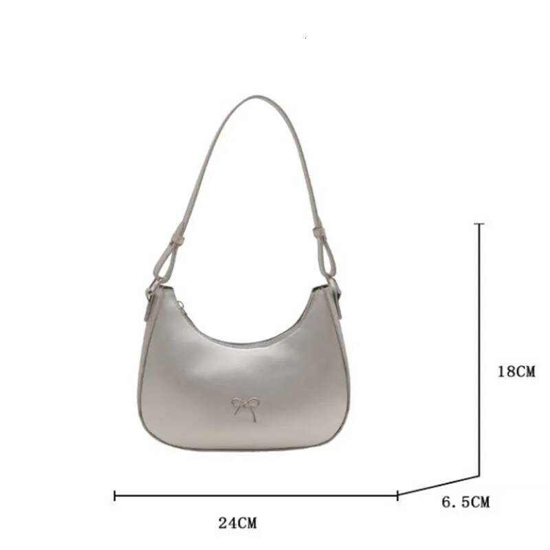 Bestseller Bowknot Armpit Korean Underarm Luxury PU Leather Y K Handbag Girls Shoulder Bag Clutch Purse Bolsa Feminina ddmybear