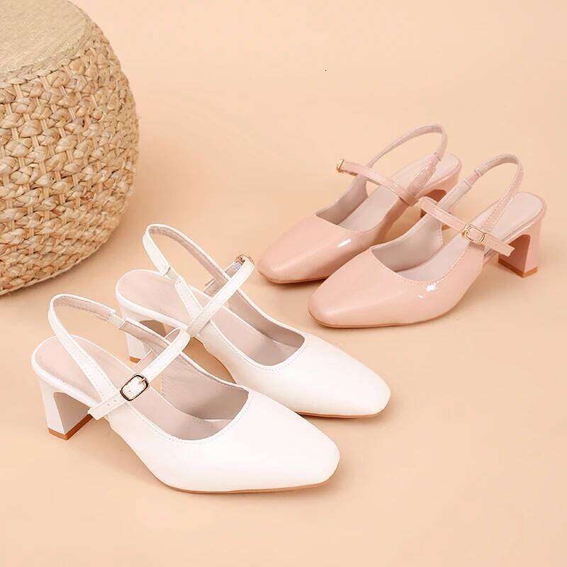 Elegant Sandals for Women-Pearl Embellished Ankle Strap Summer Shoes, Lightweight Comfortable Dressy, Wedding Beach Party Shoes