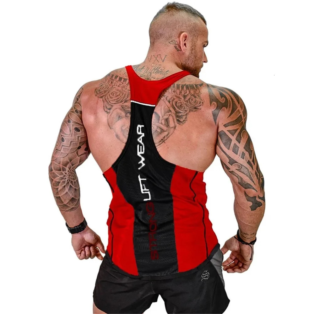 Mens Bodybuilding Tank top Gyms Fitness sleeveless shirt Male Cotton clothing Fashion Singlet vest Undershirt Hombre 260306