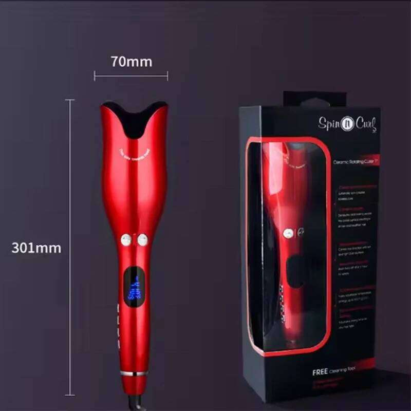 Rose-shaped Multi-Function LCD Curling Iron Professional Hair Curler Styling Tools Curlers auto rotating ceramic hair curler 26Y0306