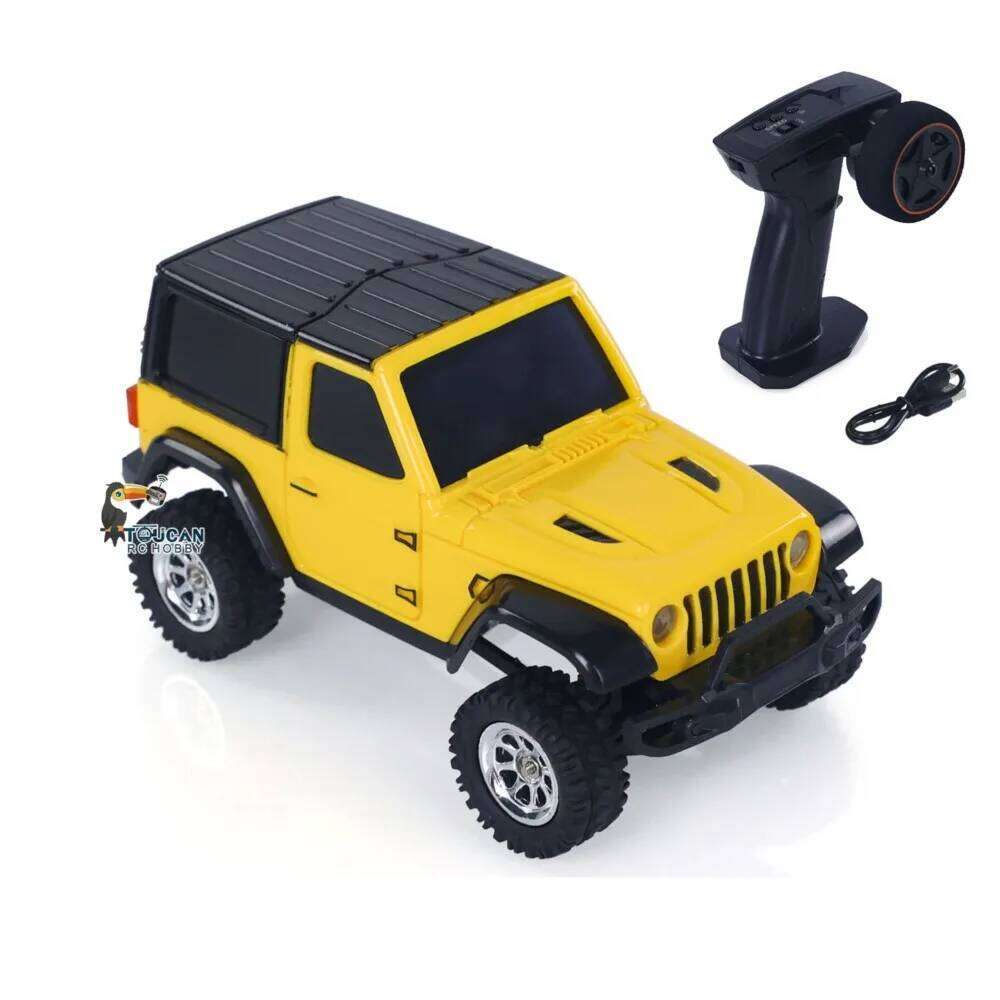 Toys 1/36 Crawler 4WD Mini Radio Off-road Vehicles Light System RC Car Remote Control Hobby Model Gift For Boys C260305