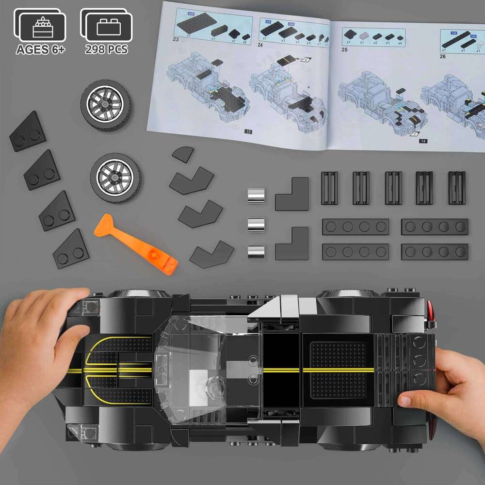 Speed Sport Model City Classic Racing Vehicle Building Blocks Super Racers Car Bricks Kids Toys Gifts Desktop Decoration Z260305