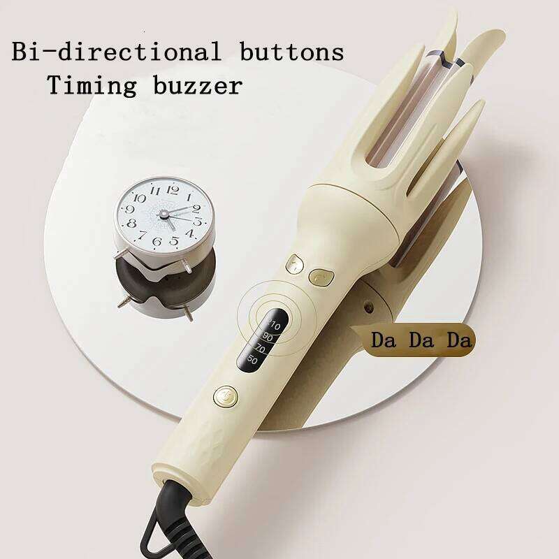 Automatic curling iron, 28 mm barrel, 4 temperature modes, negative ion generator, smart timer and sensorU.S. Plugs 26Y0306