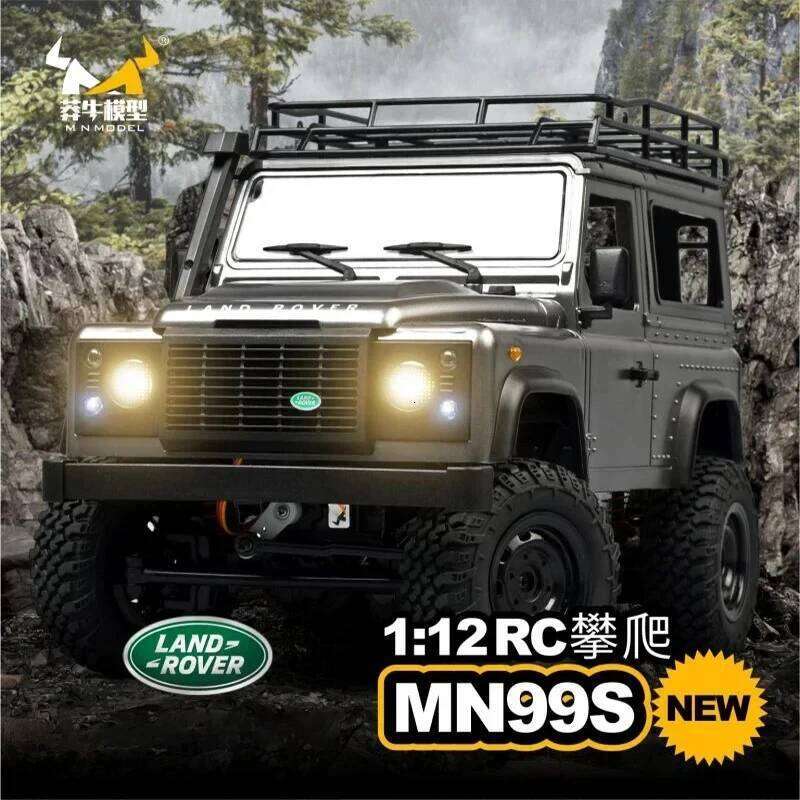New MN99s MN98 1:12 MN Model RTR Version 2.4G 4WD Rock Crawler Defender Remote Control Car 1/12 RC Truck Cars Boy Toys C260305