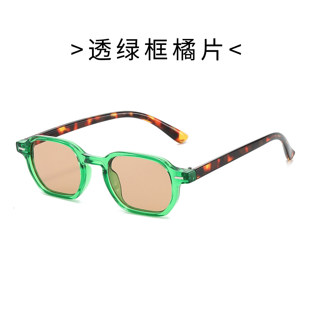 New fashion sunglasses for men and women, driving retro trendy eyeglass frames, high-end sunglasses, sun protection