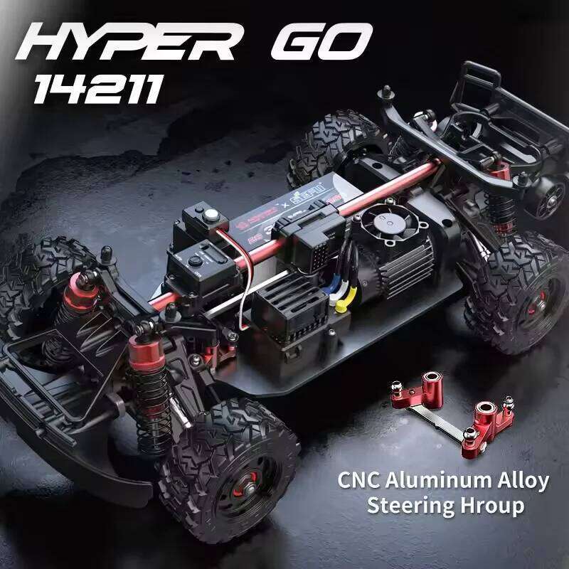 HYPER GO 14211 Racing 1/14 Short Truck 45A ESC Brushless Motor 47 KM/H Large Foot 4WD RC Remote Control Car Toy MJX C260305