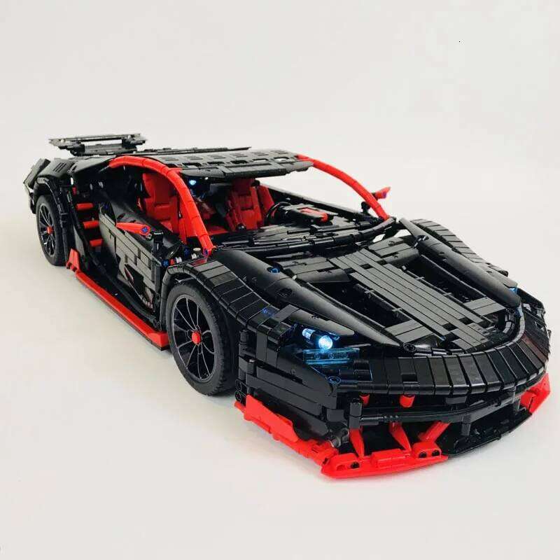 New MOC-12560 Centenario100th Anniversary Edition RC Engine Power Supercar Vehicle Model Buiding Block Bricks Toy Birthday Gifts Z260305