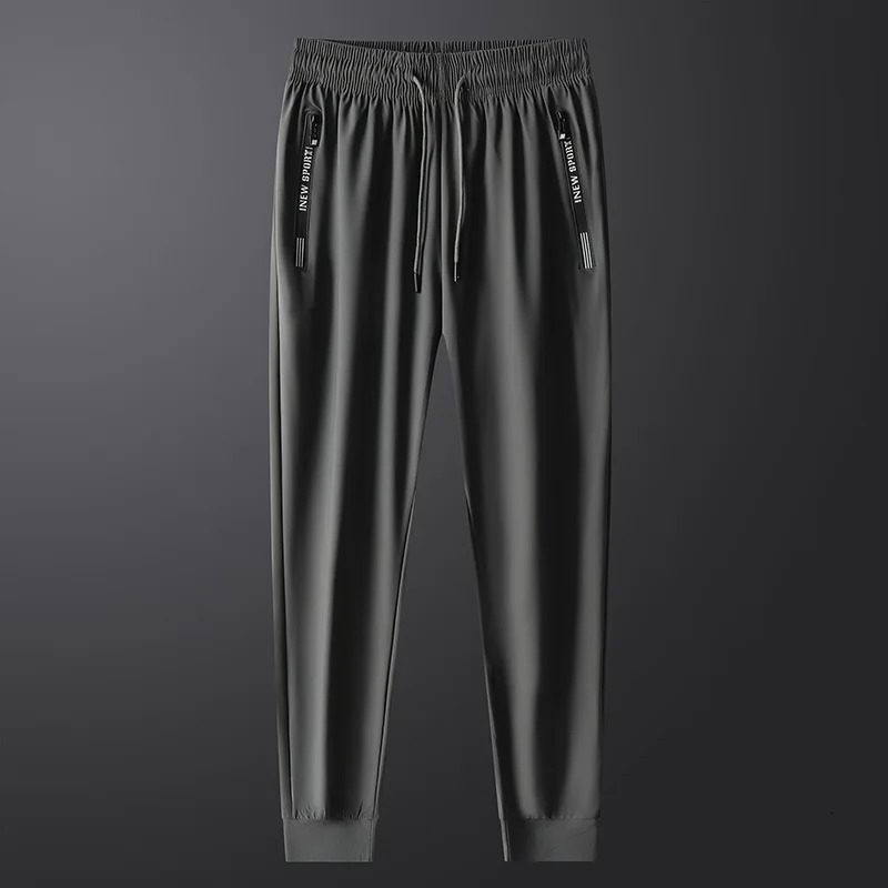 Running Pants Zipper Quick Dry Summer Fishing Outdoor Jogging Sweatpants Men Fitness Trousers Training Sport Long Pant Workout 260306