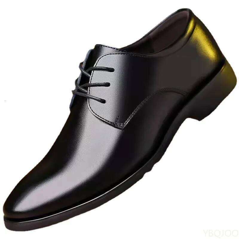 2025 new Fashionable versatile Men Heightening Spring British Business flats Casual comfortable Shoes