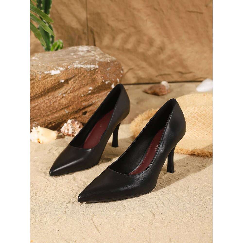 Women's Fashionable & Elegant Slip-On Stilettos: Versatile, Comfortable, and Breathable