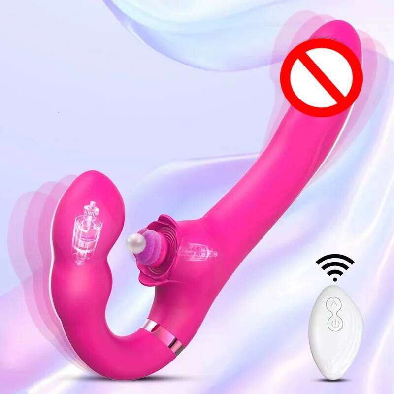 Double Head Resonance Vibrator Sharing Stimulation Clitoral Vaginal Massager Female wearable Masturbator Sex Toys For Women W260305