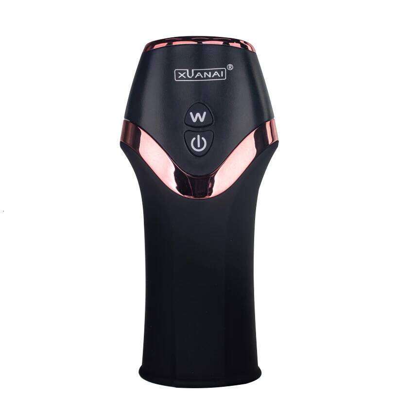 Pump Vibrator Penis Delay 12 Speed Male Masturbator Trainer Adult Automatic Glans Stimulate Exercise Oral Sex Toys for Men W260305