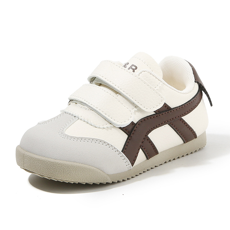 Free Shipping Fashion Sport Shoes For Children PU Leather Ergonomics Kids Sneakers Soft-soled Children's Sneakers Boy's Girl's Tennis S