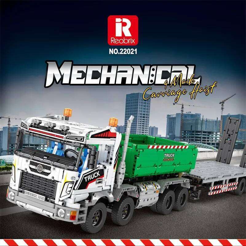 2950pcs Technical Remote Control 4 Mode Carriage Hoist Building Blocks Model Kids Assembling Truck Bricks Sets Toys Adults Gifts Z260306