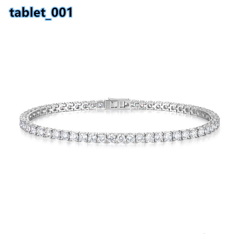 Luxury Customization Round Brilliant Cut VVS Engagement Wedding Lab Grown Diamond Tennis Bracelet