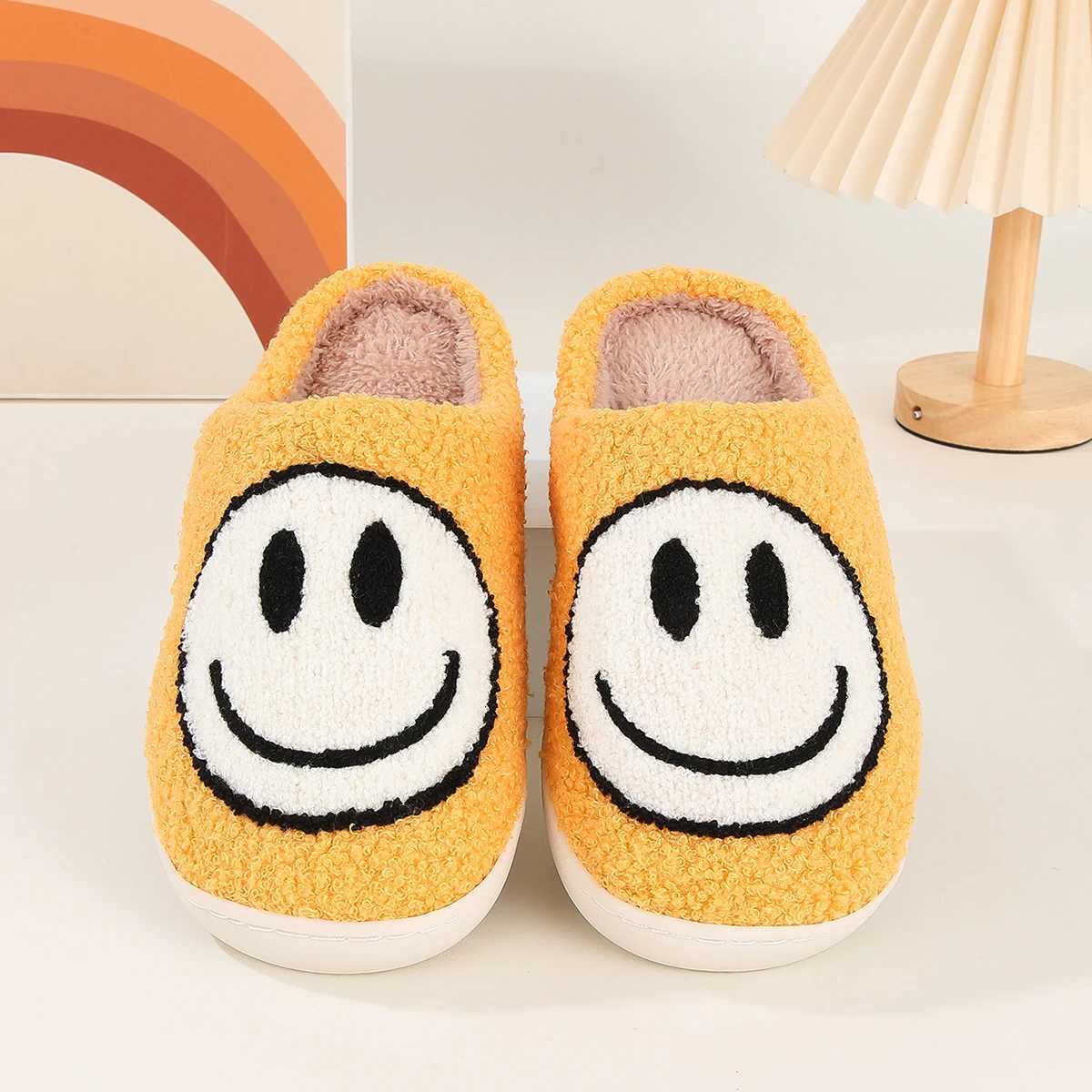 Womens Winter High-End Cotton Slippers Womens Indoor Home Plush Warm Maternity Slippers Couple Slippers with Added Fleece for Men in Autumn and Winter