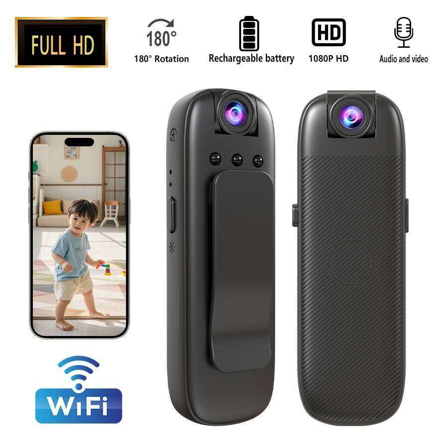 BERRY IOT Mini 1080P Wireless WIFI Surveillance IP Camera HD Night Vision Recording Video Human Shape Detection 26W0306