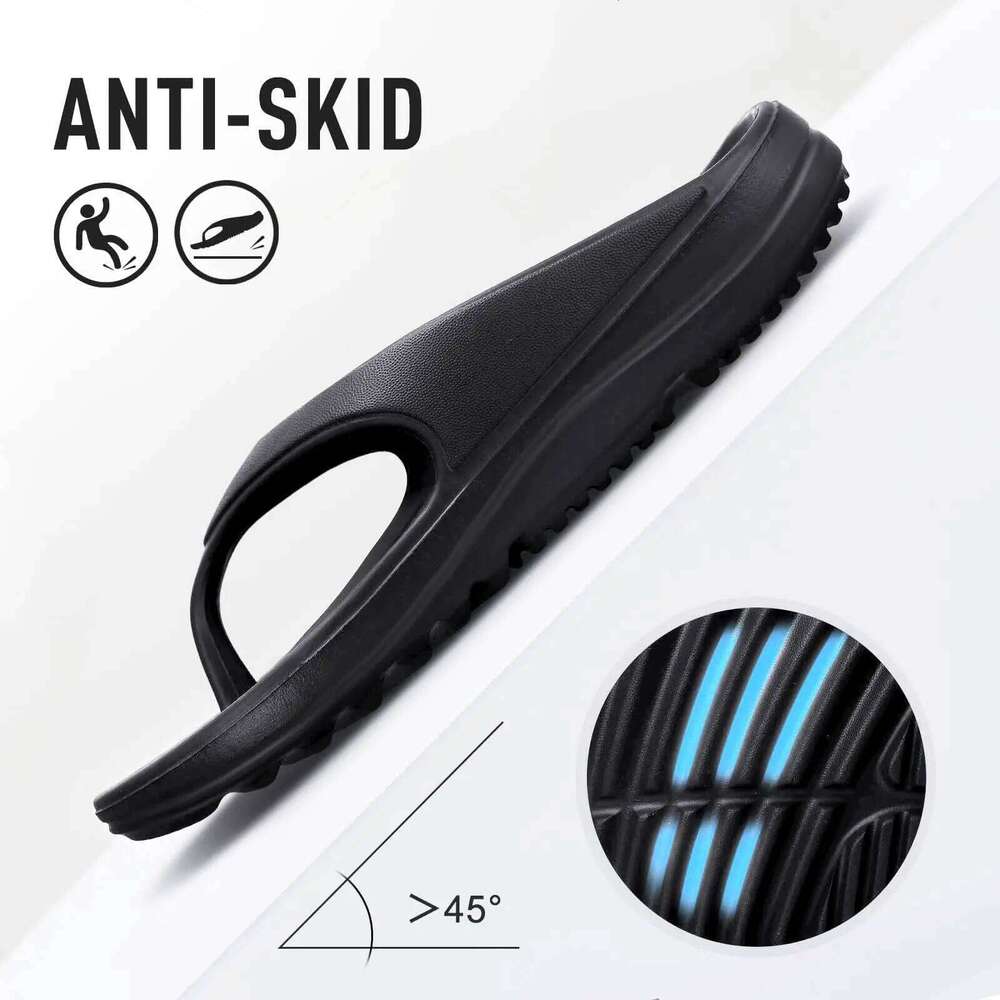 Litfun Orthopedic Flip Flops Men Women Non-slip Unisex Sandal For Plantar Fasciitis Soft Bathroom Slippers With Arch Support