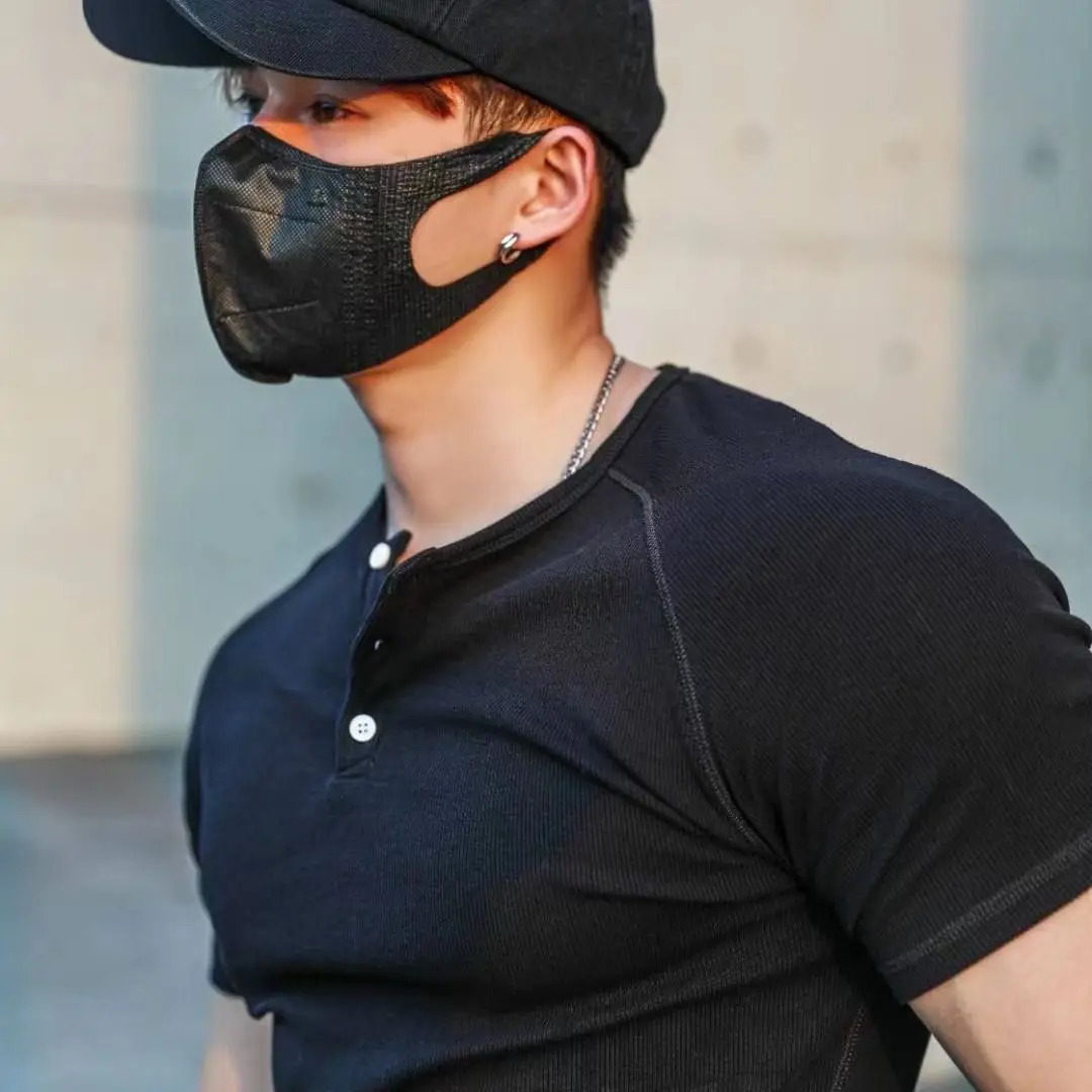 T Shirt Men Casual Short Sleeve Muscle Joggers Bodybuilding Tshirt Male Gym Fitness Tops Tee Streetwear Slim Fit Summer 260302