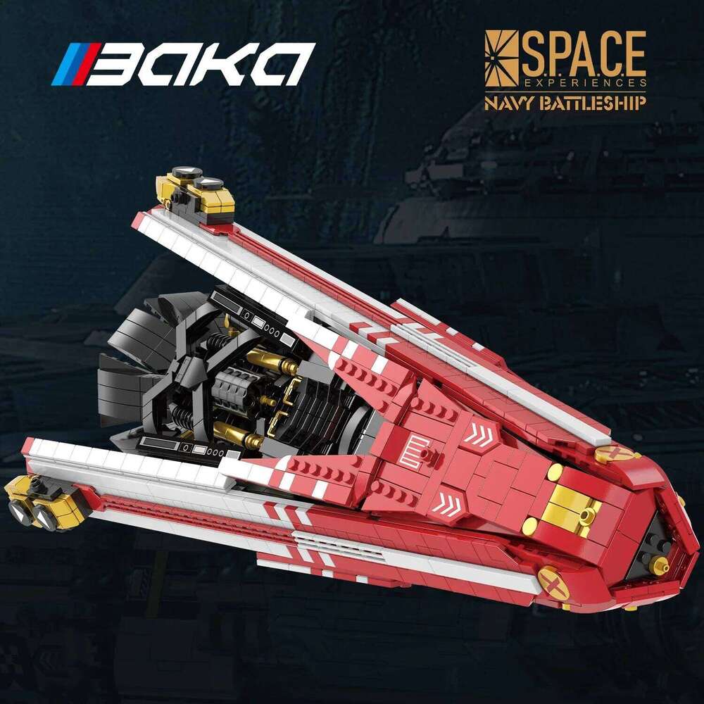 2107PCS Navy Battleship Building Blocks Space War Spaceship Model Bricks Desktop Decoration Diy Toy For Kids Holiday Gifts Z260305