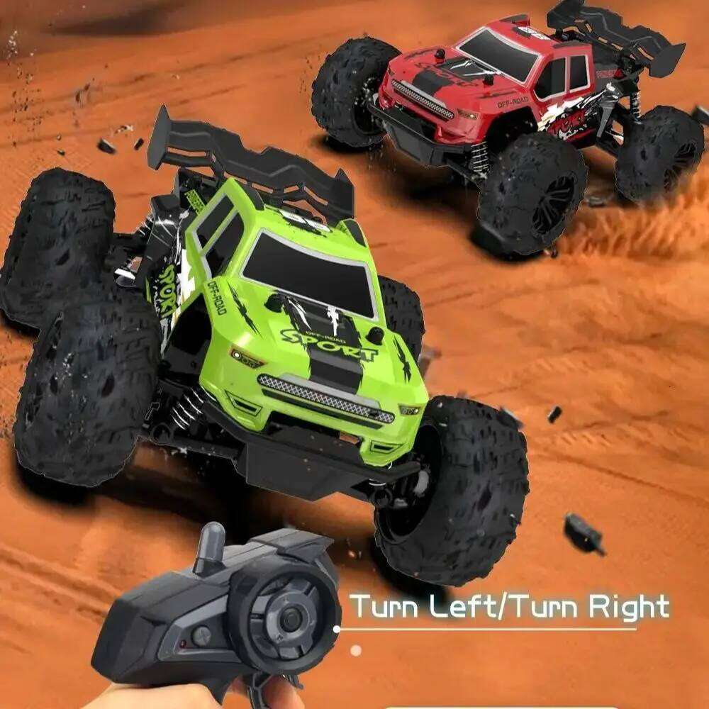 2.4G with Light Vehicle RC Racing Car 20KM/H High Speed Off-Road Climbing Remote Control Toy Gift for Kids C260305