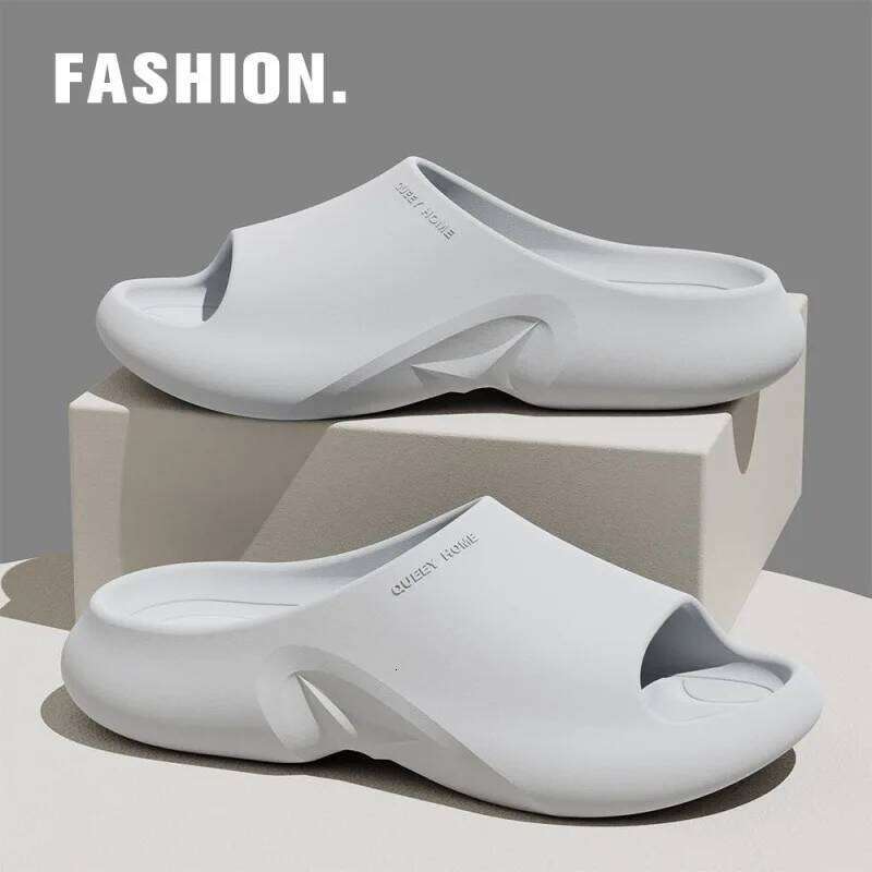 LItfun Men Fashion Beach Antislip Indoor Bathroom Comfy Casual Sandals EVA Slippers Summer Classic Flip Flops