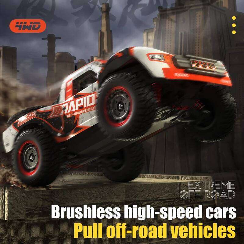 1/14 Q130 RC Desert 4WD Off-road Truck 2.4G High Speed Car Racing Drift Remote ControlVehicle Toys For Boys Children C260305