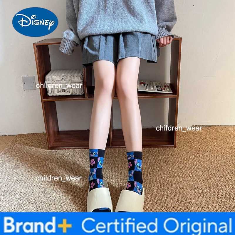 Disney Special Offer In Stock Stitch Anime Lilo Stitch Cotton Midtube Stockings Socks Anime Peripherals Fans Or Kids Birthday Gift H260306