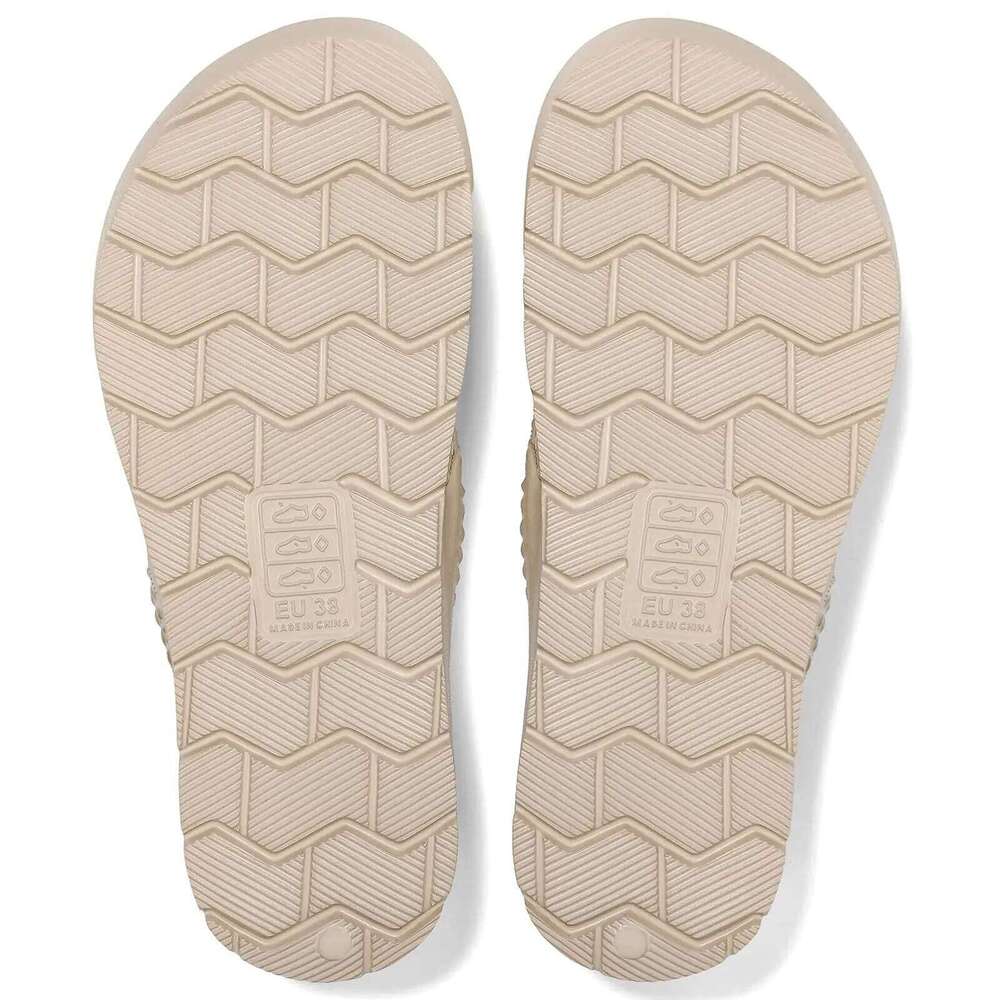 Litfun Women's New Flip Flops With Arch Support Outdoor Non-slip Men Beach Sandals Comfort House Slippers For Plantar Fasciitis